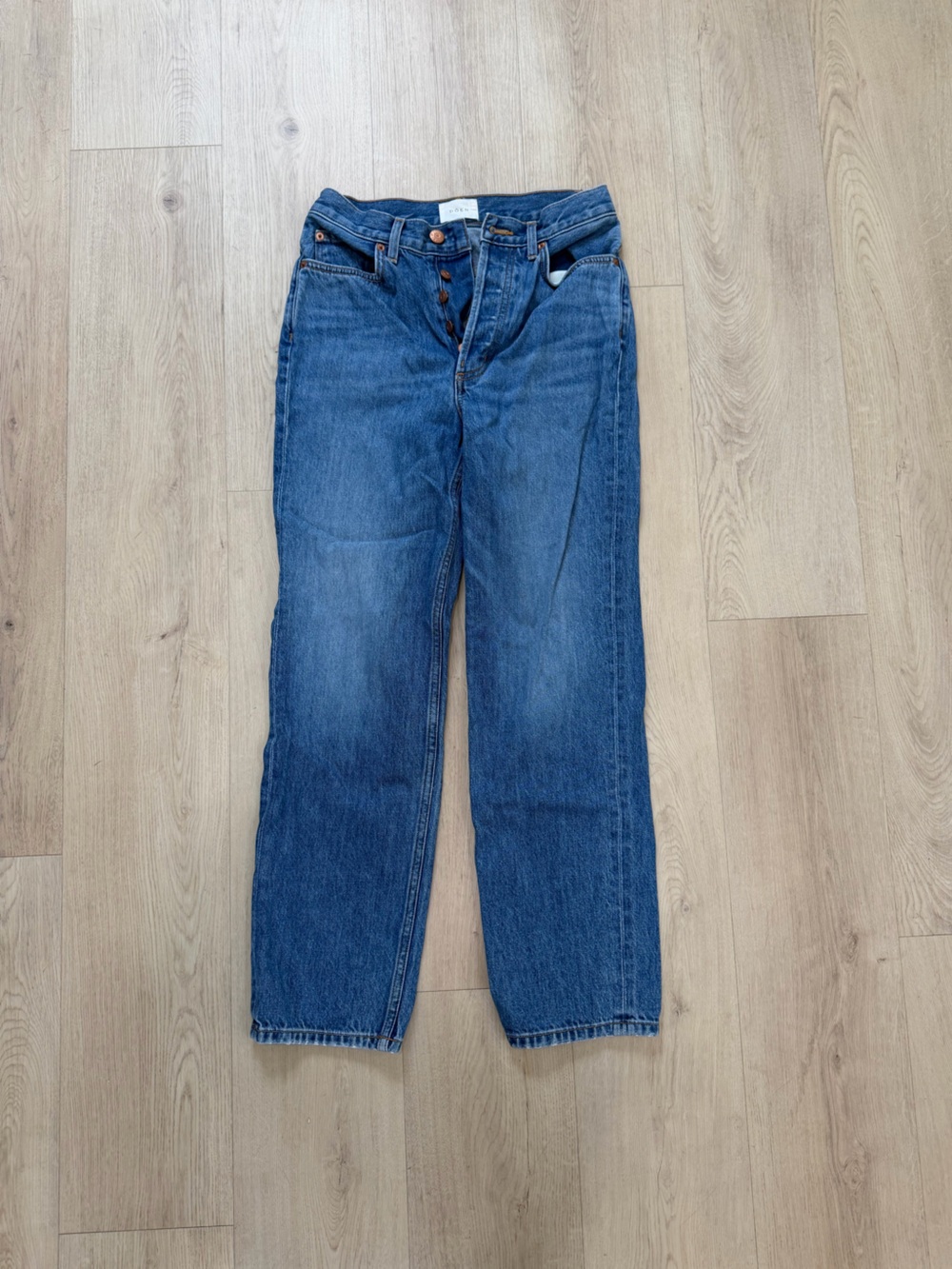 Doen Women’s High-Rise Straight Jeans